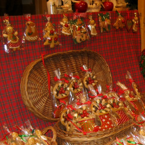 Hungarian Gingerbread Christmas Tree Decorations