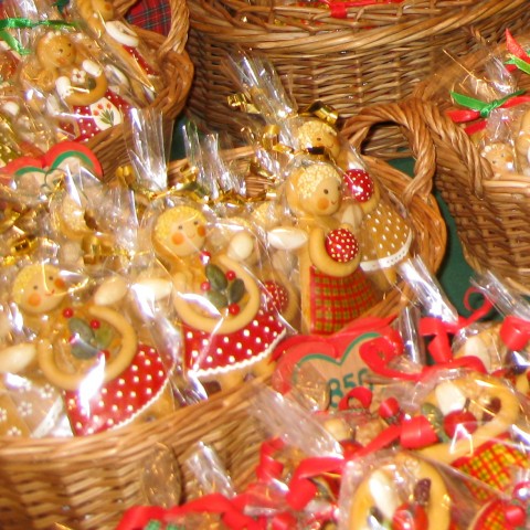 Hungarian Folk Dancer as Gingerbread Christmas Tree Decoration