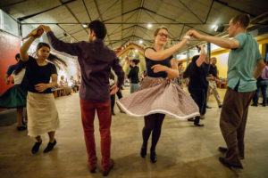 Budapest Hungarian Folk Dance Learning & Dinner in Fono House